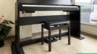 ローランド F-140R-CB ブラック 2018年製 Roland Home Piano スリムタイプ | 電子ピアノ 中古 88鍵盤 美品 | 松戸店 中古電子ピアノ専門店 配送設置無料