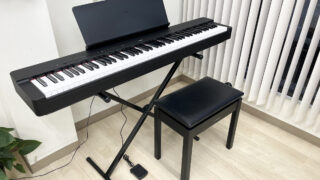 ヤマハ P-255B ブラック 2025年製 YAMAHA Pシリーズ ポータブルタイプ | 電子ピアノ 中古 88鍵盤 美品 | 松戸店 中古電子ピアノ専門店 配送設置無料