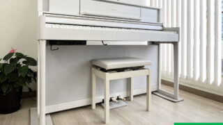 ローランド LX705-GPSR SHIRO(白木調仕上げ) 2020年製 Roland LXシリーズ 木製鍵盤 | 電子ピアノ 中古 88鍵盤 美品 | 松戸店 中古電子ピアノ専門店 配送設置無料