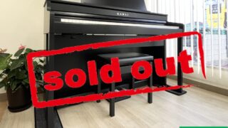 カワイ SCA401MB モダンブラック 2024年製 KAWAI CAシリーズ 木製鍵盤 | 電子ピアノ 中古 88鍵盤 美品 | 松戸店 中古電子ピアノ専門店 配送設置無料・・・SOLD OUT!