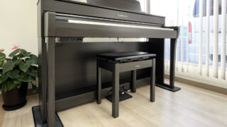 ヤマハ CLP-745DW ダークウォルナット調 2021年製 YAMAHA Clavinova クラビノーバ 木製鍵盤 | 電子ピアノ 中古 88鍵盤 美品 | 松戸店 中古電子ピアノ専門店 配送設置無料