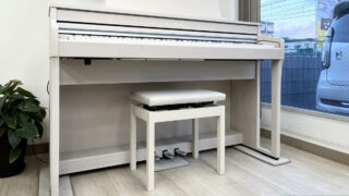 カワイ CA49A プレミアムホワイトメープル調 2022年製 KAWAI CAシリーズ 木製鍵盤 | 電子ピアノ 中古 88鍵盤 松戸店 中古電子ピアノ専門店 配送設置無料