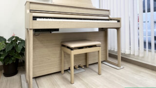 ローランド HP704-LA ライトオーク調 2020年製 Roland HPシリーズ 木製鍵盤 | 電子ピアノ 中古 88鍵盤 松戸店 中古電子ピアノ専門店 配送設置無料