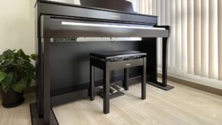 ヤマハ CLP-745R ニューダークローズウッド調仕上げ 2022年製 YAMAHA Clavinova クラビノーバ 木製鍵盤 | 電子ピアノ 中古 88鍵盤 松戸店 中古電子ピアノ専門店 配送設置無料