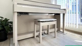 ヤマハ CLP-645WA ホワイトアッシュ調仕上げ 2018年製 YAMAHA Clavinova クラビノーバ 木製鍵盤 | 電子ピアノ 中古 88鍵盤 松戸店 中古電子ピアノ専門店 配送設置無料