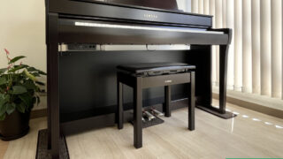 ヤマハ CLP-745R ニューダークローズウッド調仕上げ 2022年製 YAMAHA Clavinova クラビノーバ 木製鍵盤 | 電子ピアノ 中古 88鍵盤 松戸店 中古電子ピアノ専門店 配送設置無料