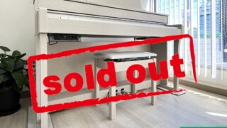 ヤマハ CLP-645WA ホワイトアッシュ調仕上げ 2018年製 YAMAHA Clavinova クラビノーバ 木製鍵盤 | 電子ピアノ 中古 88鍵盤 松戸店 中古電子ピアノ専門店 配送設置無料・・・SOLD OUT!