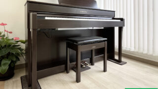 ヤマハ SCLP-6450 ダークアルダー調 2017年製 YAMAHA Clavinova クラビノーバ 木製鍵盤 | 電子ピアノ 中古 88鍵盤 松戸店 中古電子ピアノ専門店 配送設置無料