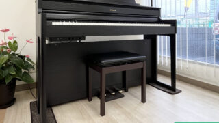 ローランド HP704-DR ダークローズウッド調 2022年製 Roland HP