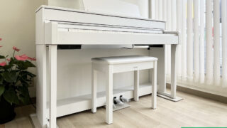 ヤマハ SCLP-6450WH ホワイトウッド調 2018年製 YAMAHA Clavinova クラビノーバ 木製鍵盤 | 電子ピアノ 中古 88鍵盤 松戸店 中古電子ピアノ専門店 配送設置無料