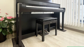 ヤマハ CLP-745R ニューダークローズウッド調仕上げ 2021年製 YAMAHA Clavinova クラビノーバ 木製鍵盤 | 電子ピアノ 中古 88鍵盤 松戸店 中古電子ピアノ専門店 配送設置無料