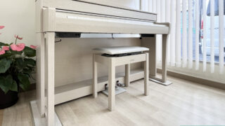 ヤマハ CLP-745WA ホワイトアッシュ調 2021年製 YAMAHA Clavinova クラビノーバ 木製鍵盤 | 電子ピアノ 中古 88鍵盤 松戸店 中古電子ピアノ専門店 配送設置無料