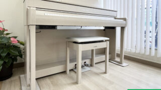 ヤマハ CLP-745WA ホワイトアッシュ調 2021年製 YAMAHA Clavinova クラビノーバ 木製鍵盤 | 電子ピアノ 中古 88鍵盤 松戸店 中古電子ピアノ専門店 配送設置無料