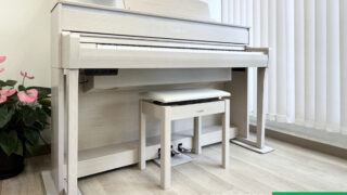ヤマハ CLP-675WA ホワイトアッシュ調 2018年製 YAMAHA Clavinova クラビノーバ 木製鍵盤 | 電子ピアノ 中古 88鍵盤 松戸店 中古電子ピアノ専門店 配送設置無料
