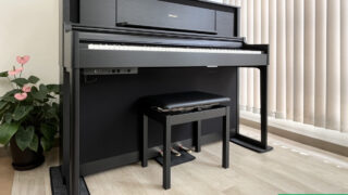 ローランド LX706-GPKR KURO(黒 木調仕上げ) 2022年製 Roland LXシリーズ 木製鍵盤 | 電子ピアノ 中古 88鍵盤 松戸店 中古電子ピアノ専門店 配送設置無料
